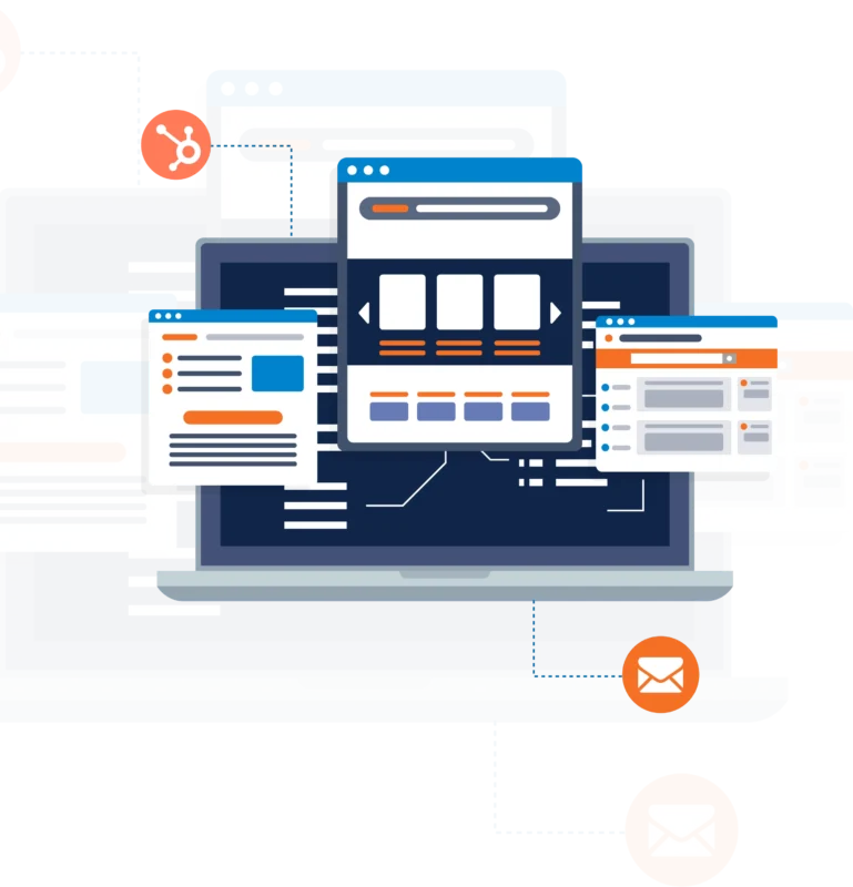 graphic of our wordpress website enhancement services