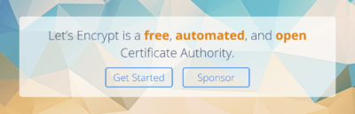 make your domain secure with a SSL certificate
