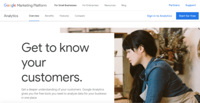 get to know customers using google analytics